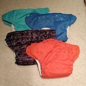 Bum Genius all in one cloth diaper set (4)